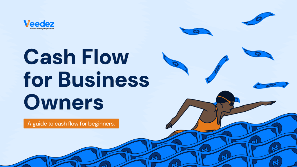 An image with the text Cash Flow for Business Owners. A guide to cash flow for Beginners.